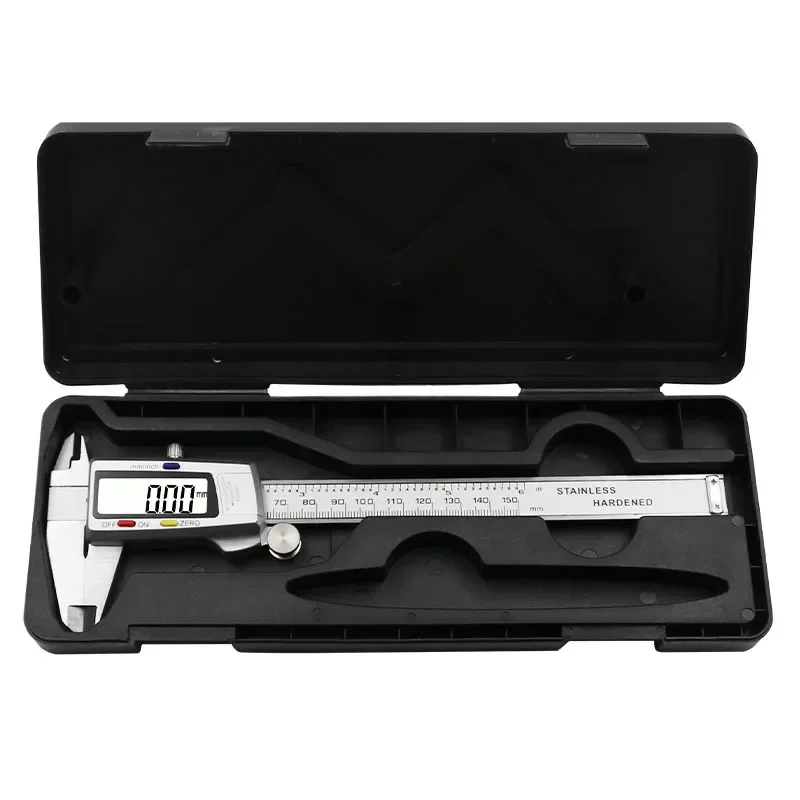 Digital Caliper 150Mm Stainless Steel - Novo Paquímetro Digital de Aço Inoxidável