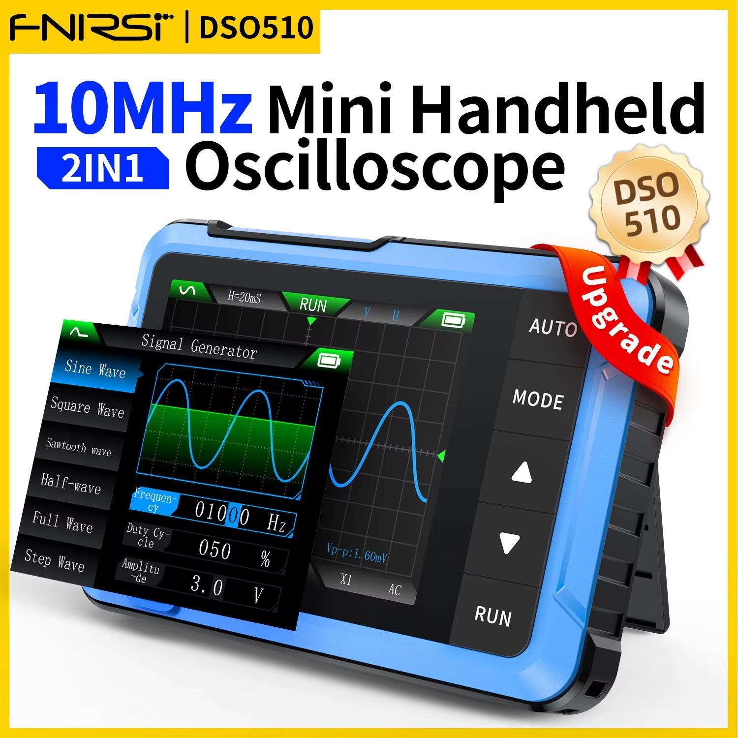 Fnirsi Digital Oscilloscope Handheld - FNIRSI Novo DSO510 DSO152 DSO153 Mini