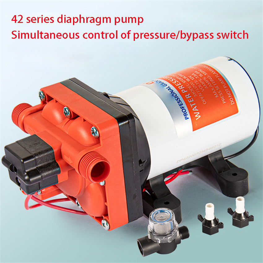 Mini Peristaltic Pump 12V - Bomba de Água Elétrica de Diafragma