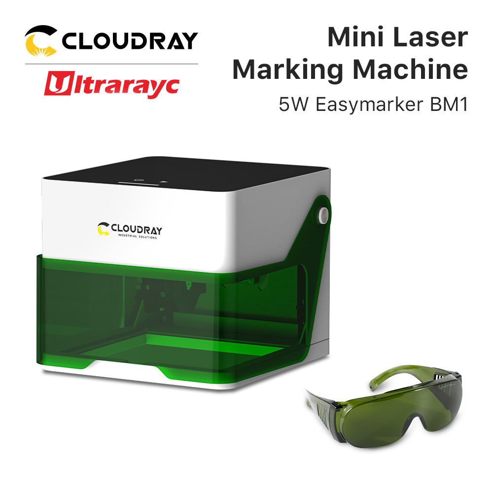 Fiber Laser Marking Machine 30W - Cloudray 5000mw cnc mini gravador a