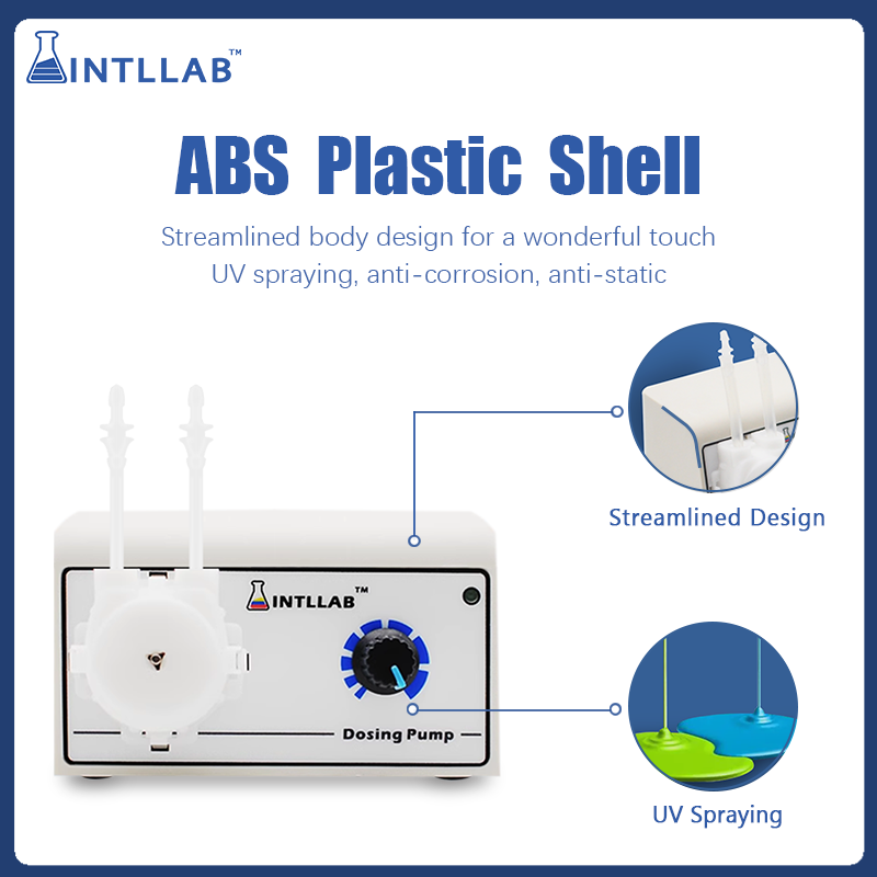 Mini Peristaltic Pump 12V - Bomba peristáltica programável 12V DC em