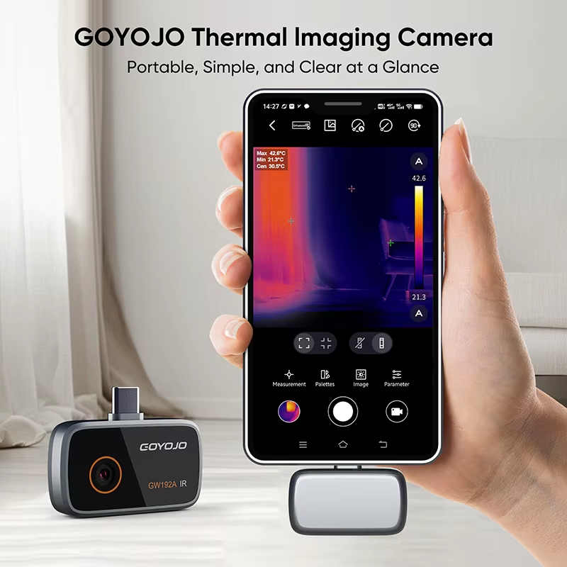 Thermal Imaging Camera Pcb Repair - Câmera de imagem térmica gw192a 192x192,