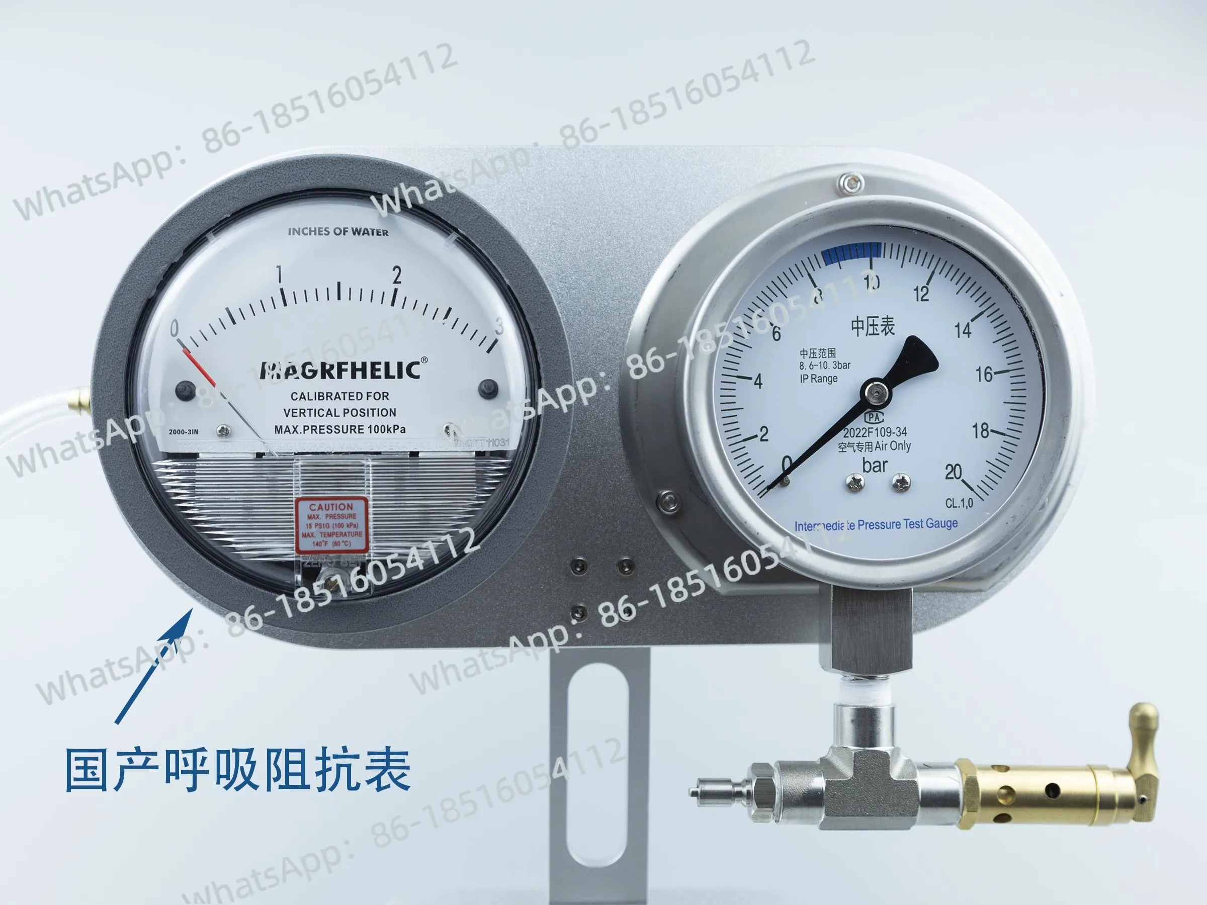 Test Instruments - Ferramenta para regulador de mergulho, instrumento
