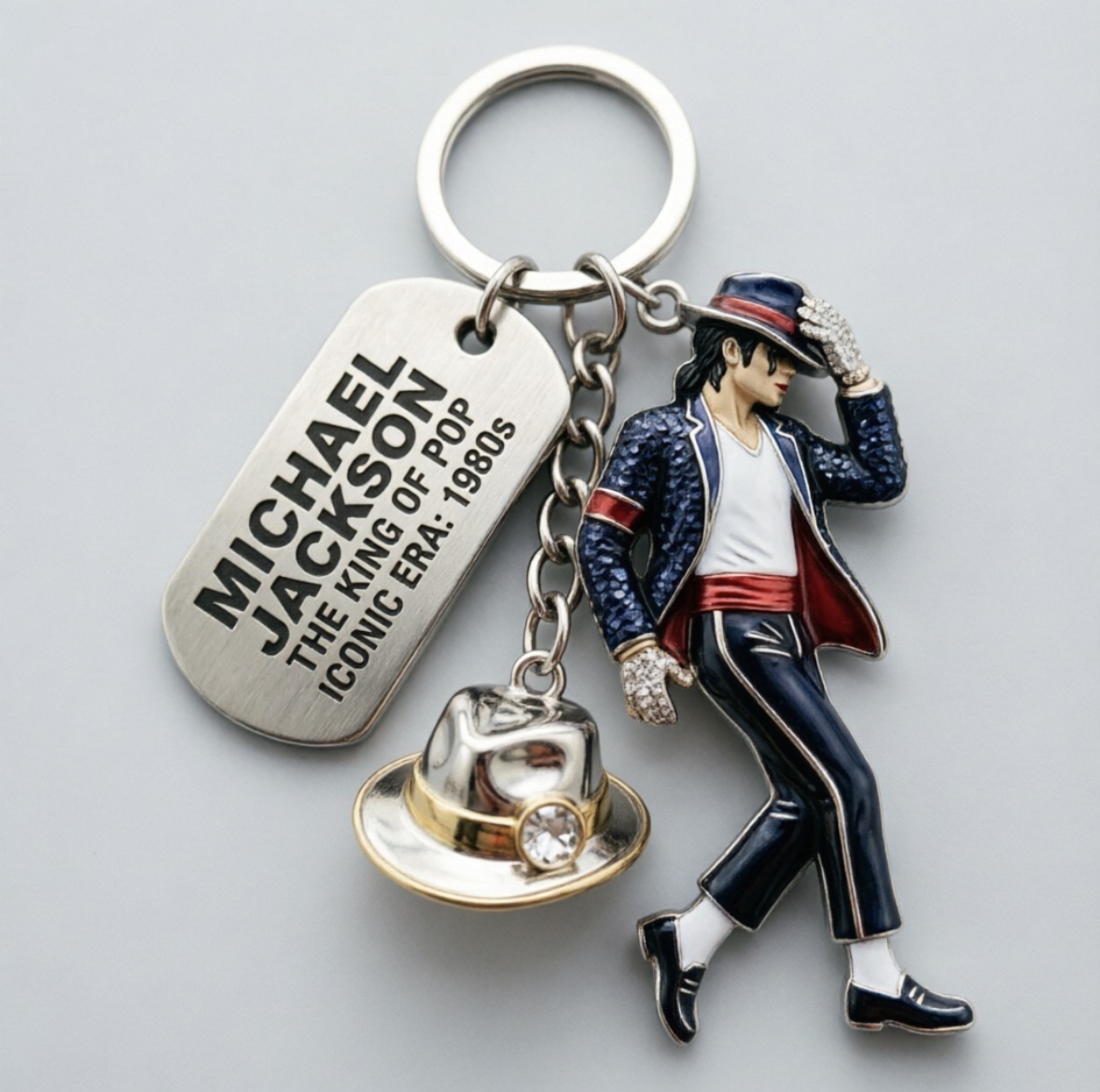 Packaging - Chaveiro Michael Jackson para Mochilas e