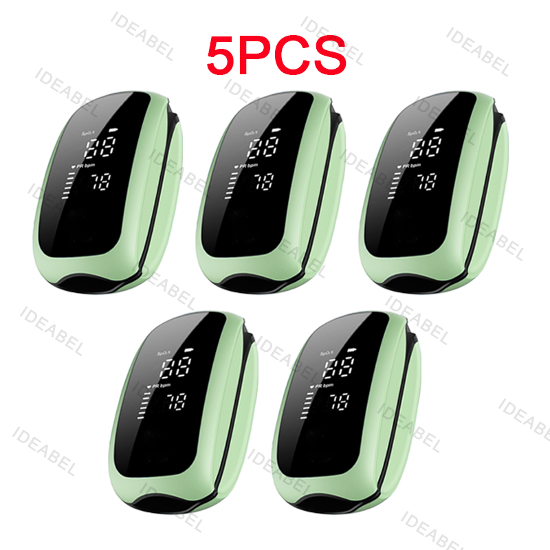Kit com 5 Oxímetros de Dedo Re - Pulse Oximeter Fingertip Rechargeable avaliação e preço