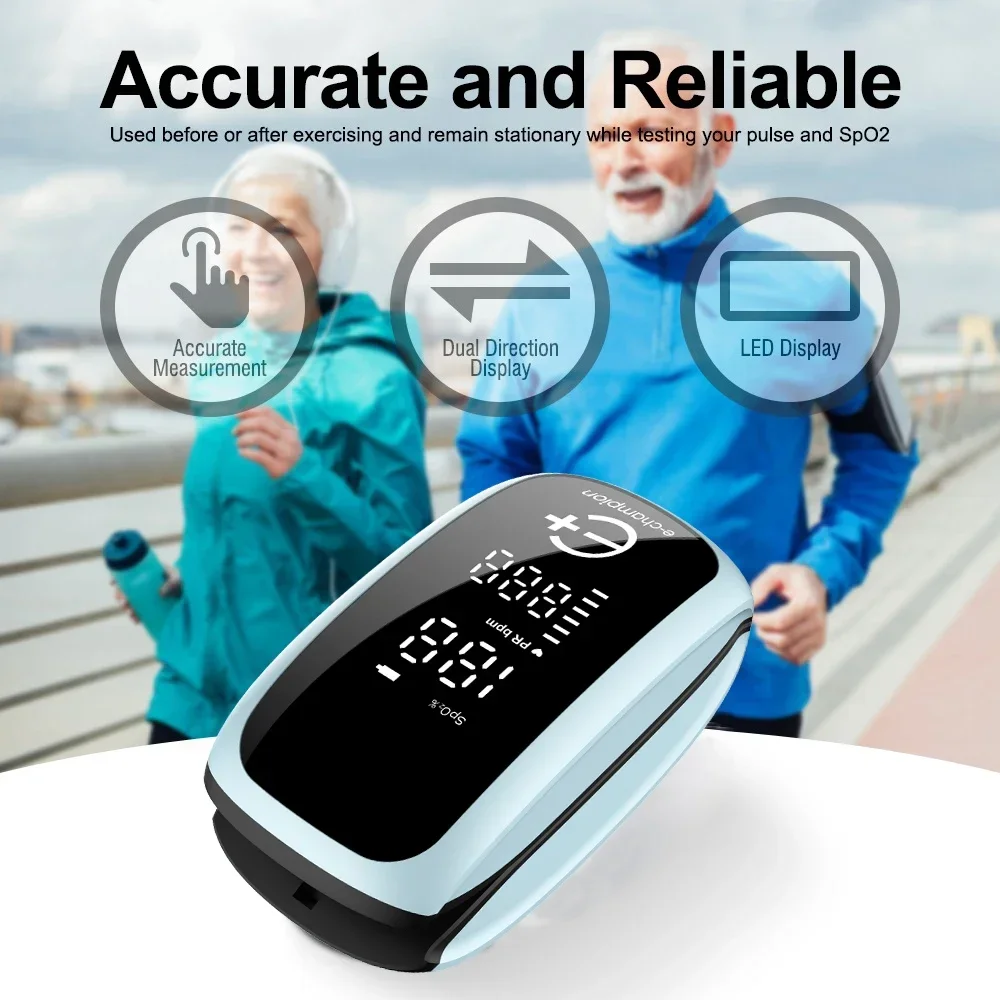 Monitor de saturação de oxigên - Pulse Oximeter Fingertip Rechargeable avaliação e preço