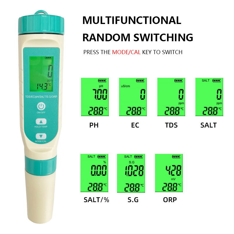 2023 Mais Recente Medidor Digi - Ph Meter Digital Water Tester avaliação e preço