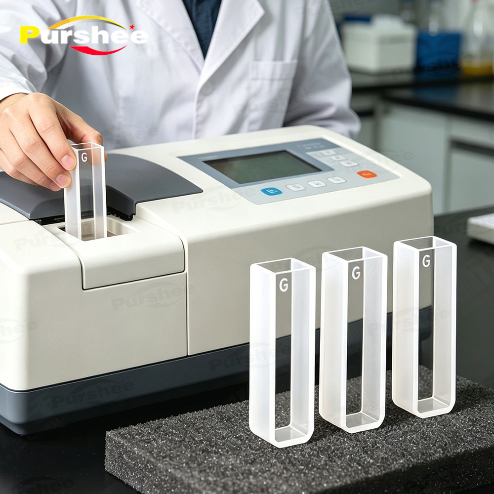 4 unidades de cubetas de vidro - Lab Equipment avaliação e preço