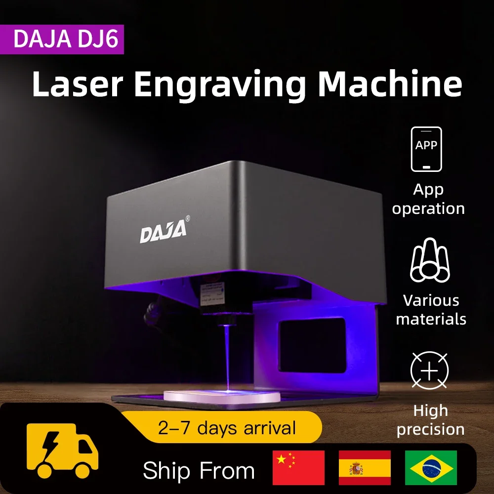 Daja gravador a laser cnc diy  - Fiber Laser Marking Machine 30W avaliação e preço