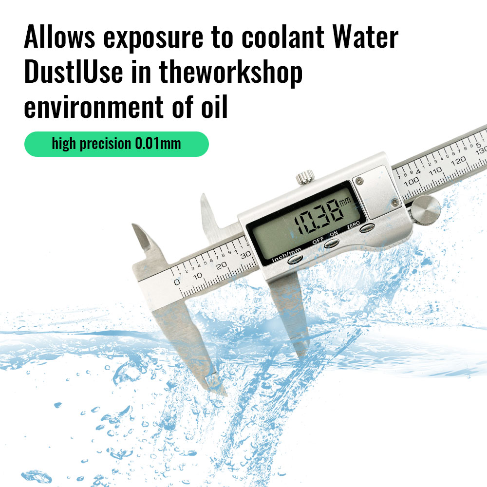 Novo Paquímetro Digital Eletrô - Digital Caliper 150Mm Stainless Steel avaliação e preço