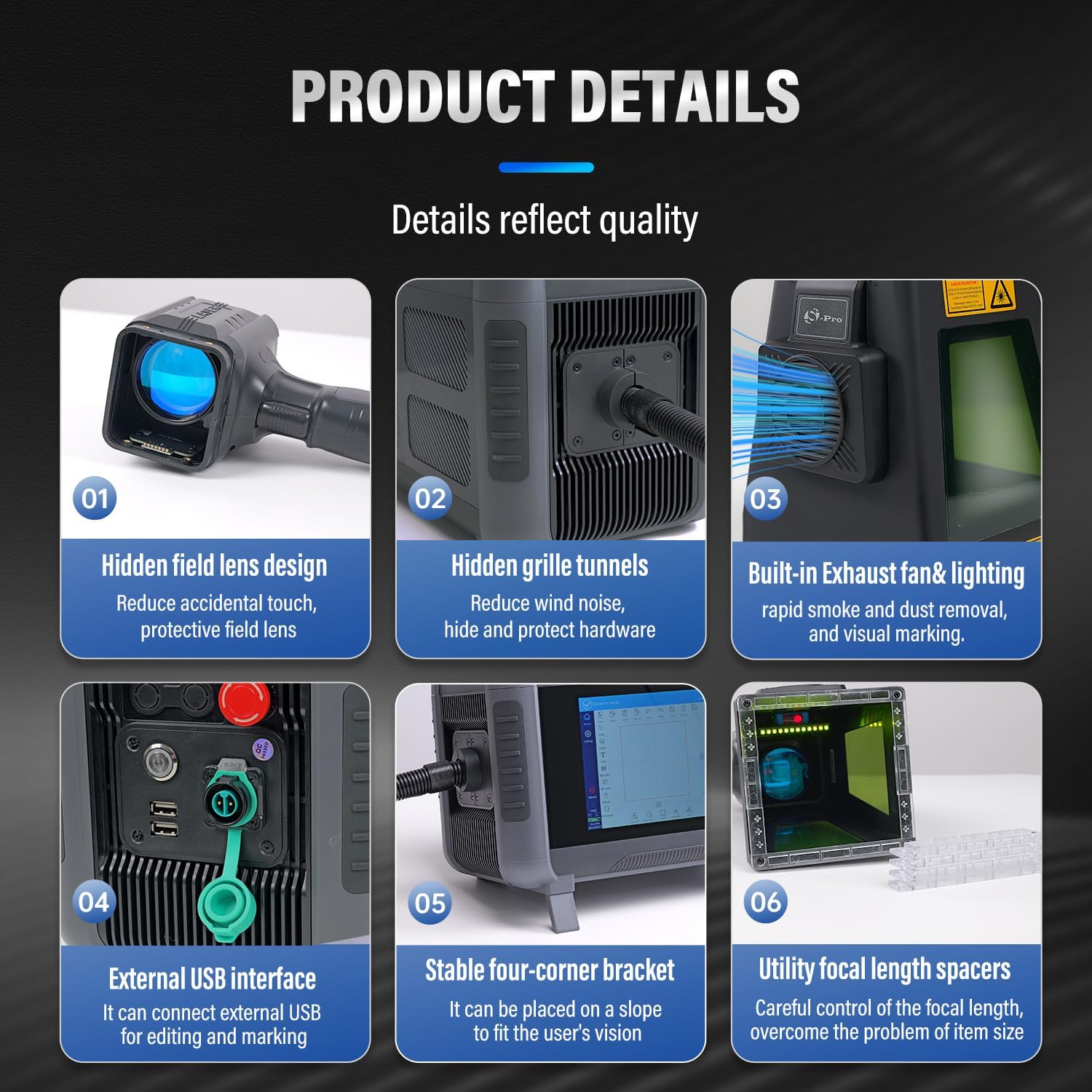 Gravador a Laser de Fibra 30W, - Fiber Laser Marking Machine 30W avaliação e preço